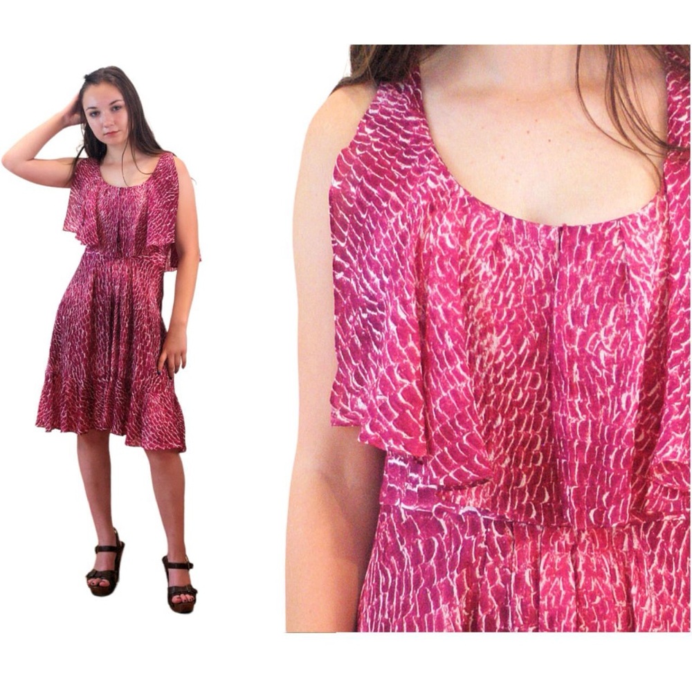 silk summer dress